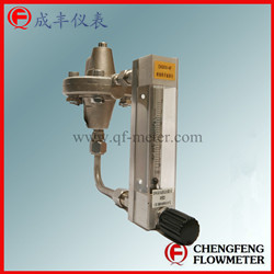 LZB-DK/D/RA/8P single-way type purge set  glass tube flowmeter [CHENGFENG FLOWMETER]high accuracy   permanent flow valve